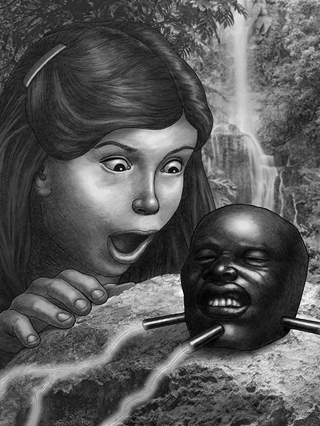 drawing by David Aronson